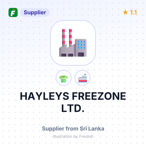 HAYLEYS FREEZONE LTD. – summary card, no photo uploaded yet
