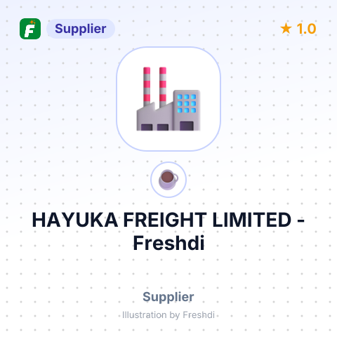 HAYUKA FREIGHT LIMITED – summary card, no photo uploaded yet