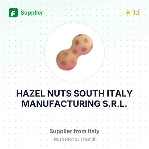 HAZEL NUTS SOUTH ITALY MANUFACTURING S.R.L. – summary card, no photo uploaded yet