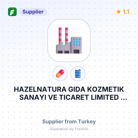 HAZELNATURA GIDA KOZMETIK SANAYI VE TICARET LIMITED SIRKETI – summary card, no photo uploaded yet