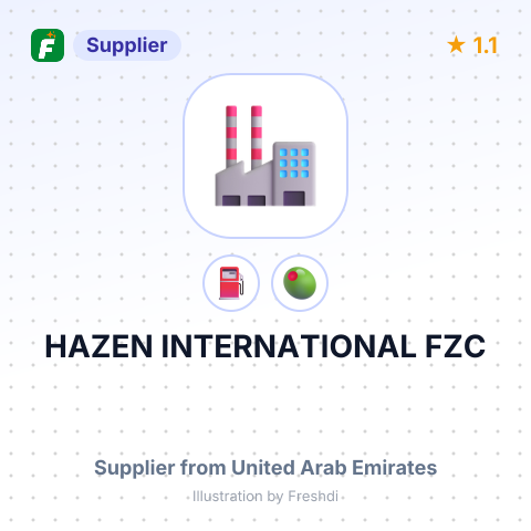 HAZEN INTERNATIONAL FZC – summary card, no photo uploaded yet