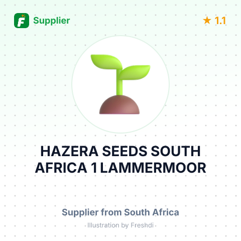 HAZERA SEEDS SOUTH AFRICA 1 LAMMERMOOR – summary card, no photo uploaded yet