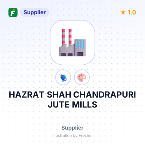 HAZRAT SHAH CHANDRAPURI JUTE MILLS – summary card, no photo uploaded yet