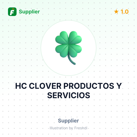 HC CLOVER PRODUCTOS Y SERVICIOS – summary card, no photo uploaded yet