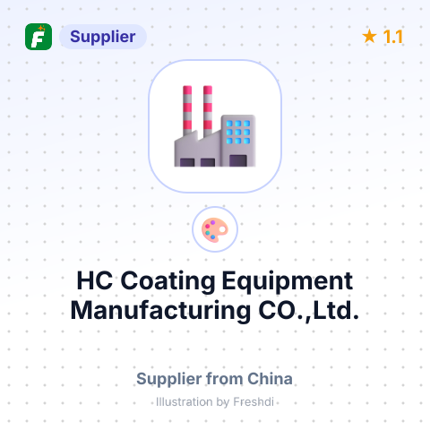 HC Coating Equipment Manufacturing CO.,Ltd. – summary card, no photo uploaded yet