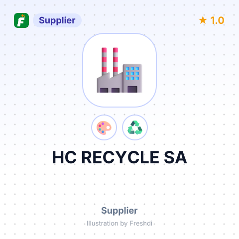 HC RECYCLE SA – summary card, no photo uploaded yet
