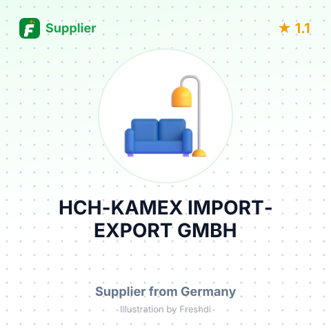 HCH-KAMEX IMPORT-EXPORT GMBH – summary card, no photo uploaded yet