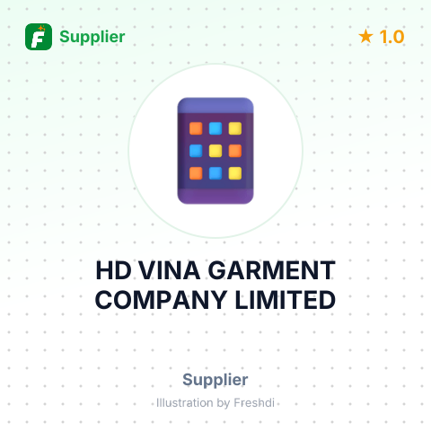 HD VINA GARMENT COMPANY LIMITED – summary card, no photo uploaded yet