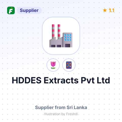 HDDES Extracts Pvt Ltd – summary card, no photo uploaded yet