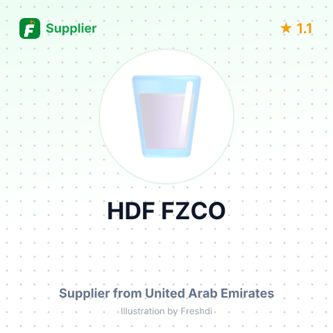 HDF FZCO – summary card, no photo uploaded yet
