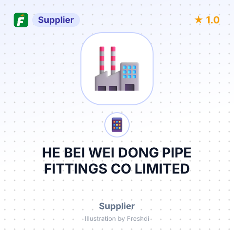 HE BEI WEI DONG PIPE FITTINGS CO LIMITED – summary card, no photo uploaded yet