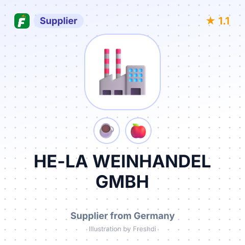 HE-LA WEINHANDEL GMBH – summary card, no photo uploaded yet