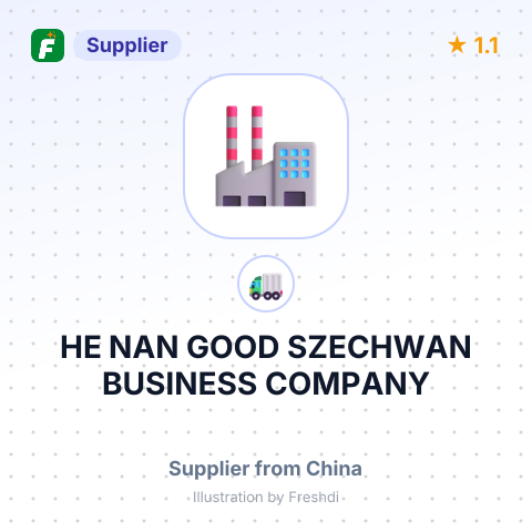 HE NAN GOOD SZECHWAN BUSINESS COMPANY – summary card, no photo uploaded yet