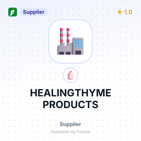 HEALINGTHYME PRODUCTS – summary card, no photo uploaded yet