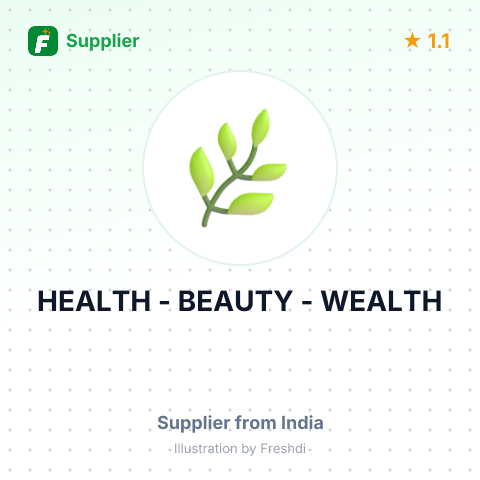 HEALTH - BEAUTY - WEALTH – summary card, no photo uploaded yet