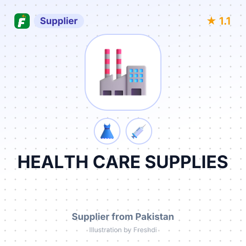 HEALTH CARE SUPPLIES – summary card, no photo uploaded yet