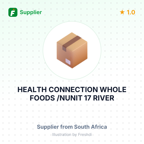 HEALTH CONNECTION WHOLE FOODS /NUNIT 17 RIVER PARK /NP.O BOX 30773/NCAPE TOWN – summary card, no photo uploaded yet