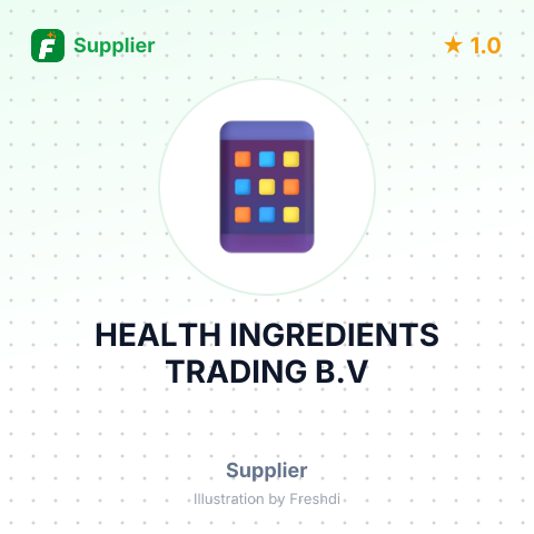 HEALTH INGREDIENTS TRADING B.V – summary card, no photo uploaded yet
