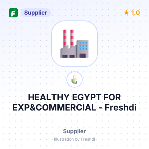 HEALTHY EGYPT FOR EXP&COMMERCIAL – summary card, no photo uploaded yet