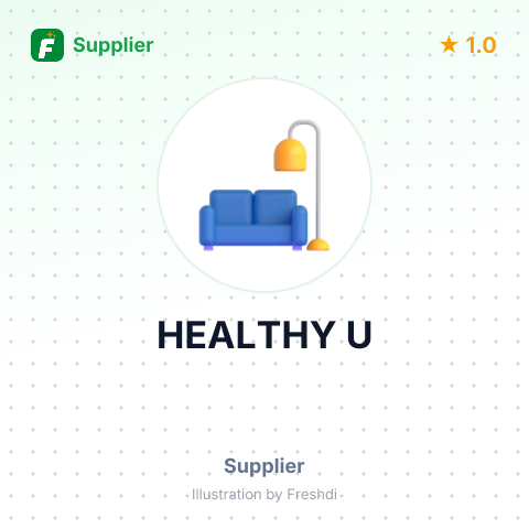 HEALTHY U – summary card, no photo uploaded yet