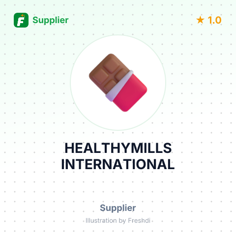 HEALTHYMILLS INTERNATIONAL – summary card, no photo uploaded yet