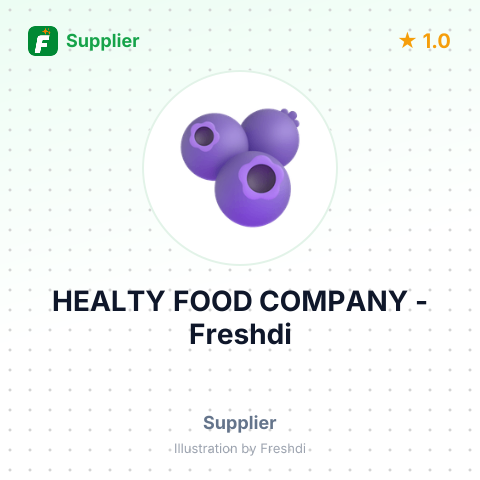 HEALTY FOOD COMPANY – summary card, no photo uploaded yet