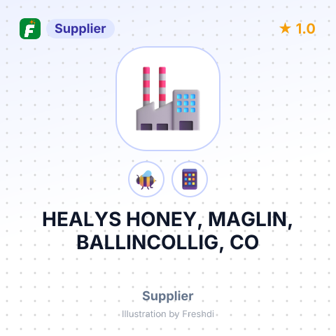 HEALYS HONEY, MAGLIN, BALLINCOLLIG, CO – summary card, no photo uploaded yet