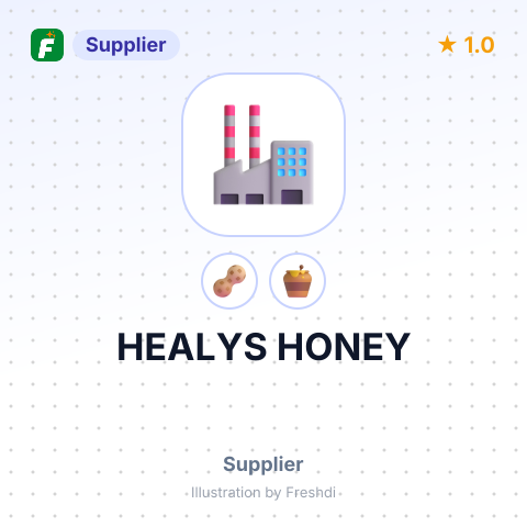HEALYS HONEY – summary card, no photo uploaded yet