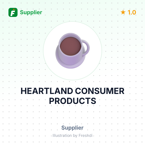 HEARTLAND CONSUMER PRODUCTS – summary card, no photo uploaded yet