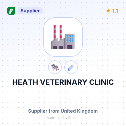 HEATH VETERINARY CLINIC – summary card, no photo uploaded yet