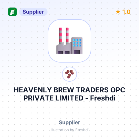 HEAVENLY BREW TRADERS OPC PRIVATE LIMITED – summary card, no photo uploaded yet