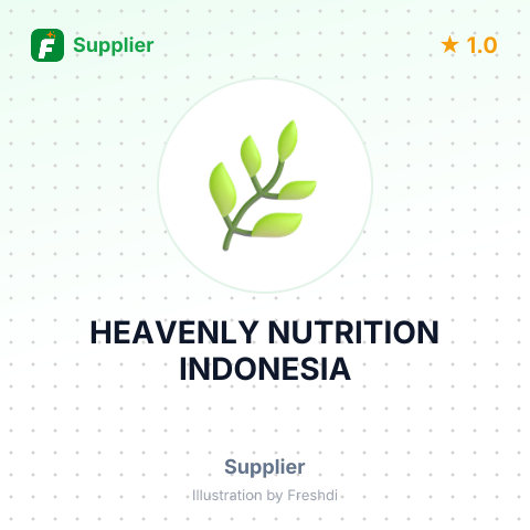 HEAVENLY NUTRITION INDONESIA – summary card, no photo uploaded yet
