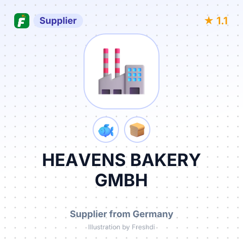 HEAVENS BAKERY GMBH – summary card, no photo uploaded yet
