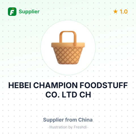 HEBEI CHAMPION FOODSTUFF CO.,LTD CH – summary card, no photo uploaded yet
