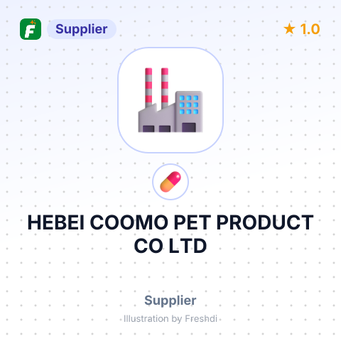 HEBEI COOMO PET PRODUCT CO LTD – summary card, no photo uploaded yet