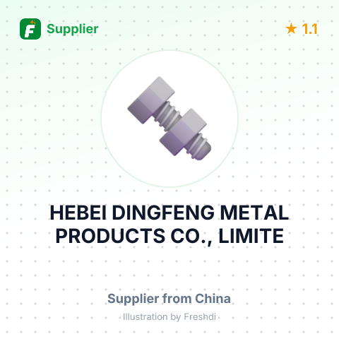 HEBEI DINGFENG METAL PRODUCTS CO., LIMITE – summary card, no photo uploaded yet