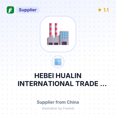 HEBEI HUALIN INTERNATIONAL TRADE CO.,LTD – summary card, no photo uploaded yet