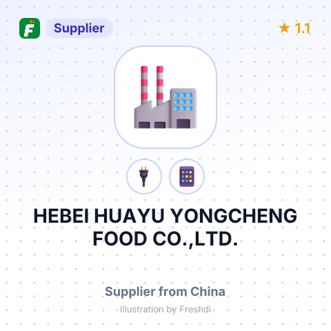 HEBEI HUAYU YONGCHENG FOOD CO.,LTD. – summary card, no photo uploaded yet