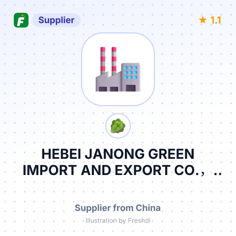 HEBEI JANONG GREEN IMPORT AND EXPORT CO.，LTD – summary card, no photo uploaded yet