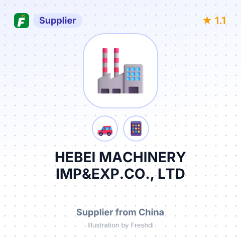 HEBEI MACHINERY IMP&EXP.CO., LTD – summary card, no photo uploaded yet
