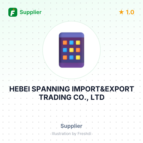 HEBEI SPANNING IMPORT&EXPORT TRADING CO., LTD – summary card, no photo uploaded yet