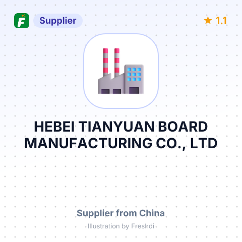 HEBEI TIANYUAN BOARD MANUFACTURING CO., LTD – summary card, no photo uploaded yet
