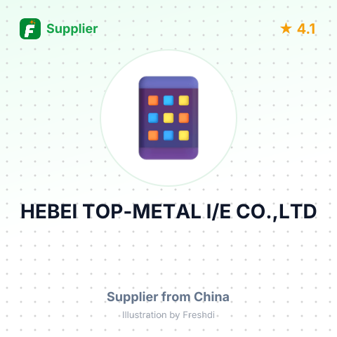 HEBEI TOP-METAL I/E CO.,LTD – summary card, no photo uploaded yet