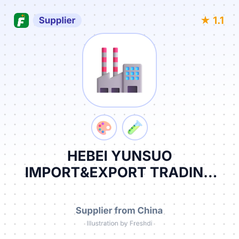 HEBEI YUNSUO IMPORT&EXPORT TRADING CO., LTD – summary card, no photo uploaded yet