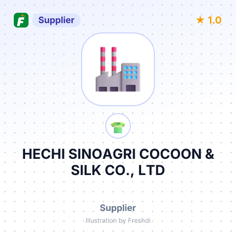 HECHI SINOAGRI COCOON & SILK CO., LTD – summary card, no photo uploaded yet