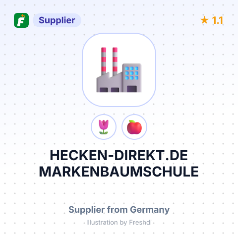HECKEN-DIREKT.DE MARKENBAUMSCHULE – summary card, no photo uploaded yet