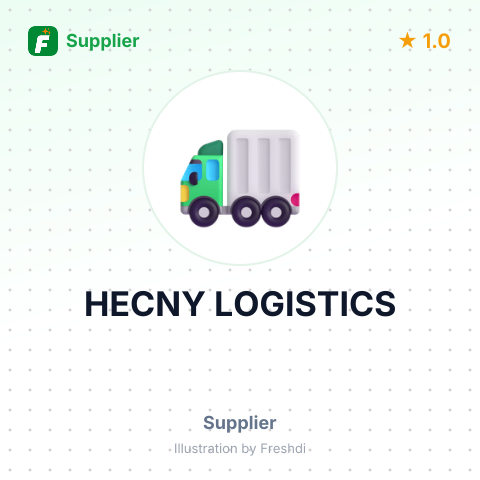 HECNY LOGISTICS – summary card, no photo uploaded yet