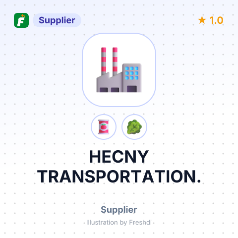 HECNY TRANSPORTATION. – summary card, no photo uploaded yet
