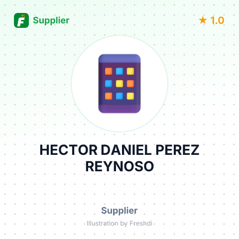 HECTOR DANIEL PEREZ REYNOSO – summary card, no photo uploaded yet