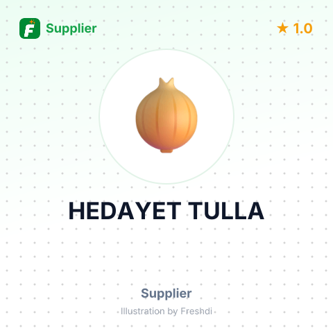 HEDAYET TULLA – summary card, no photo uploaded yet